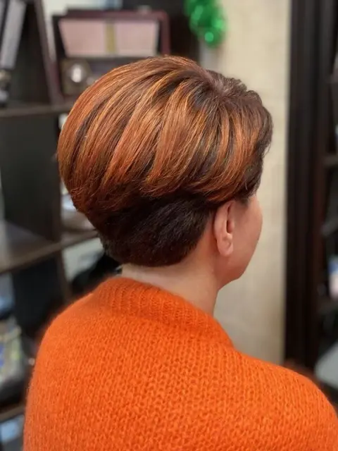 Японский растительный краситель Botanical colour — пример работы